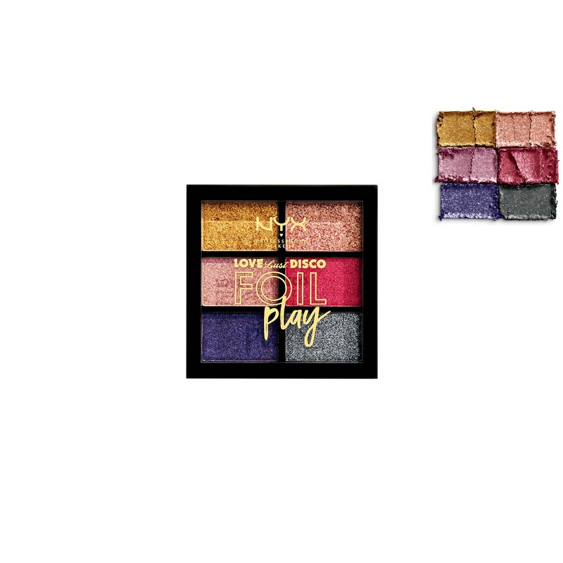Nyx Professional Love Lust & Disco Pigment Eyeshadow Palette Do The Hustle