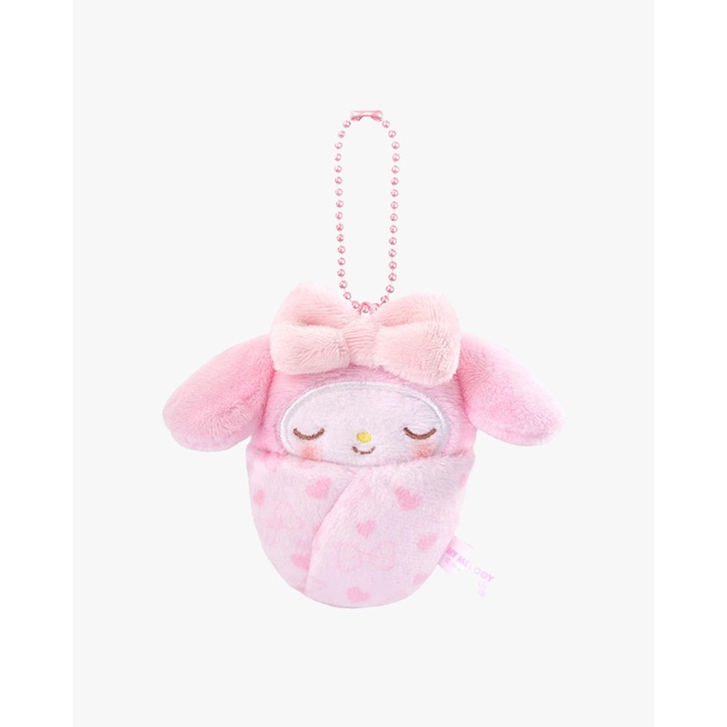 Sanrio My Melody Swaddling Mascot Keychain