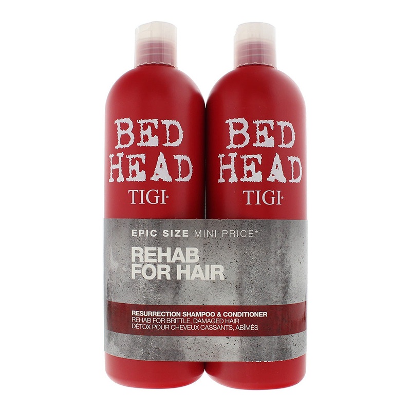 Tigi Bed Head Resurrection Shampoo and Conditioner 750ml Duo Pack