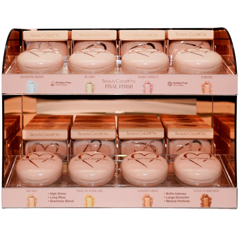 Beauty Creations Baked Highlighter – Wholesale 48 Units + 8 Tester (FSBH-PTD)