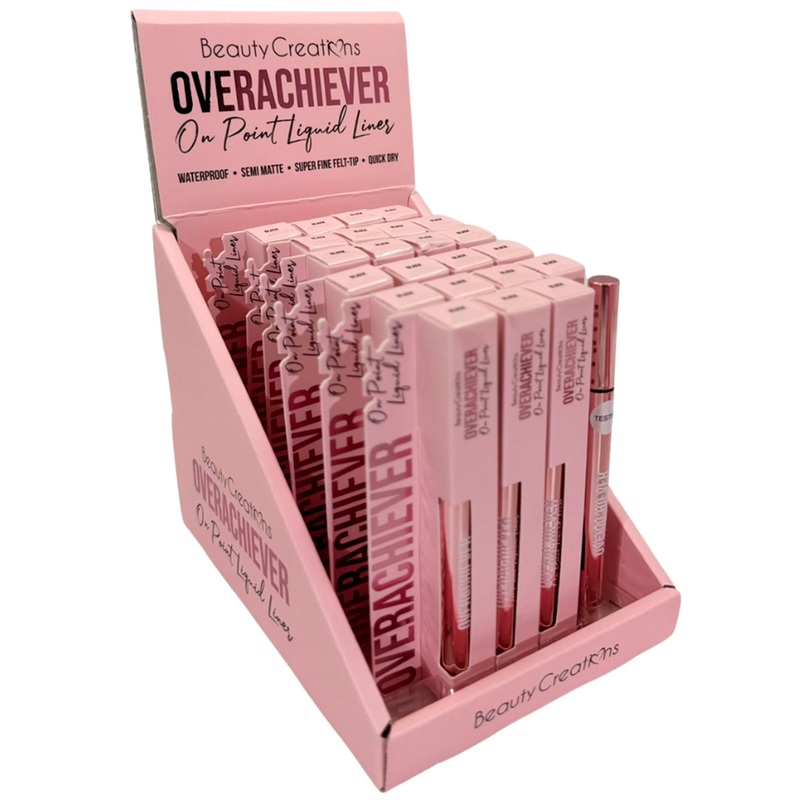 Beauty Creations Overachiever On Point Liquid Liner – Wholesale Display 23 Units (EL-3)