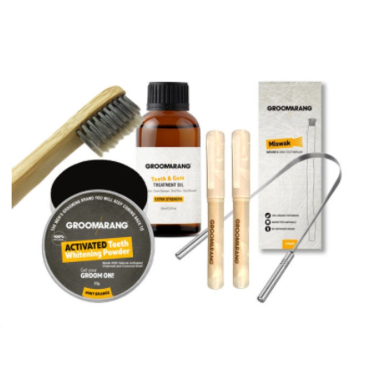 Groomarang Oral Health & Hygiene Kit – 6pc | FREE Postage