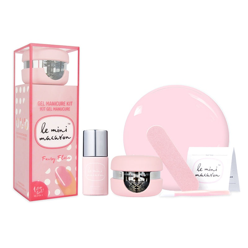 Le Mini Macaron Gel Manicure Kit – Fairy Floss