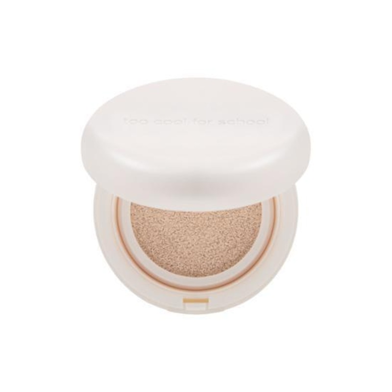too cool for school Fixing Nude Fit Cushion (Original+Refill) #01 Porcelain