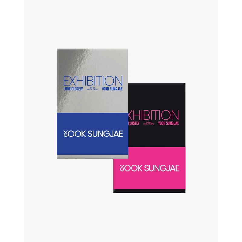 YOOK SUNGJAE (BTOB) – 1ST SINGLE ALBUM [EXHIBITION Look Closely] (POCA Ver.) (2 Versions) HALL1 Ver.