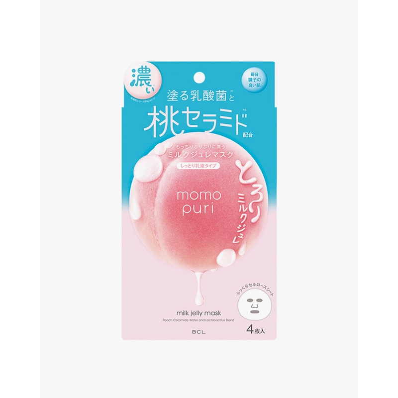 BCL Momopuri Milk Jelly Mask