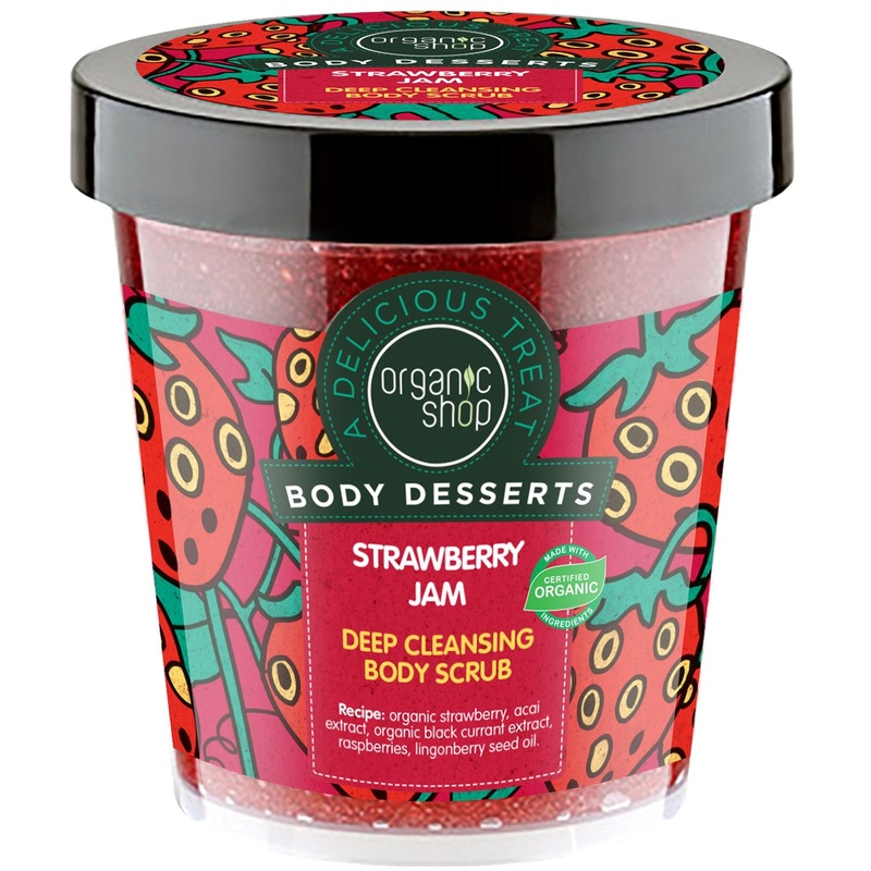 Body Desserts | Strawberry Jam Deep Cleansing Body Scrub