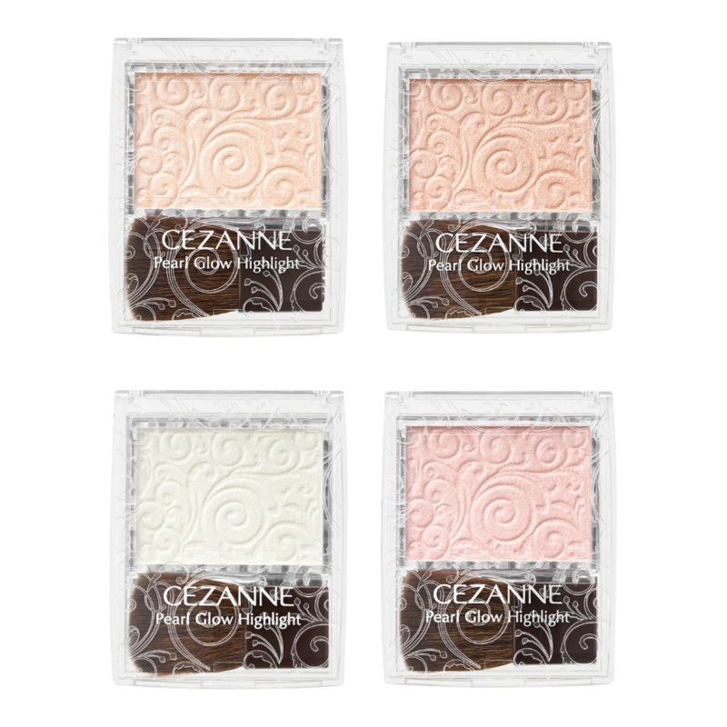 CEZANNE Pearl Glow Highlight 2.4g 4 colors 01 Champagne Beige