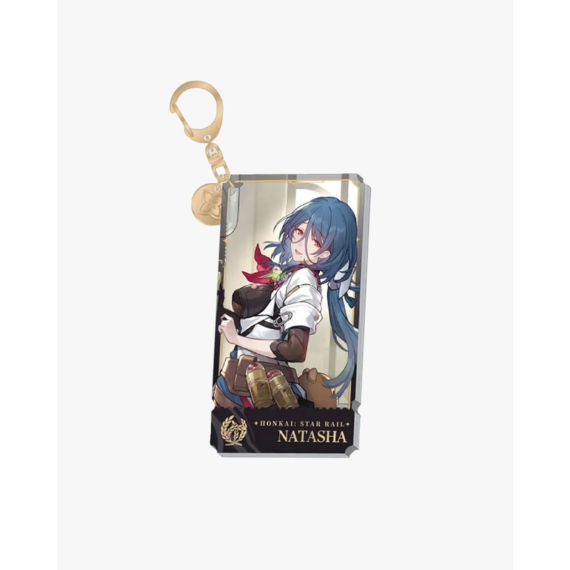 Honkai: Star Rail The Abundance Path Character Acrylic Keychain Natasha