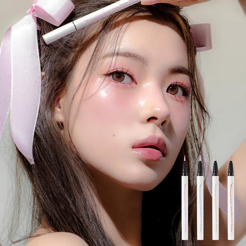 merrymonde Better Twim Glitter Pen Eyeliner 0.5g 01 Pink