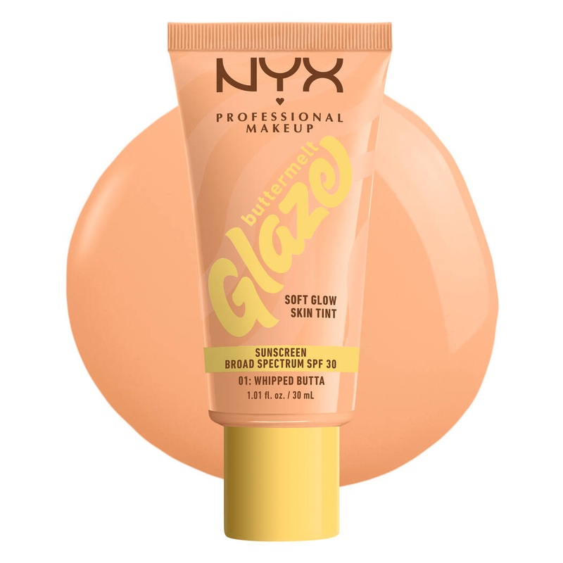 Nyx Buttermelt Glaze Skin Tint SPF 30 Whipped Butta