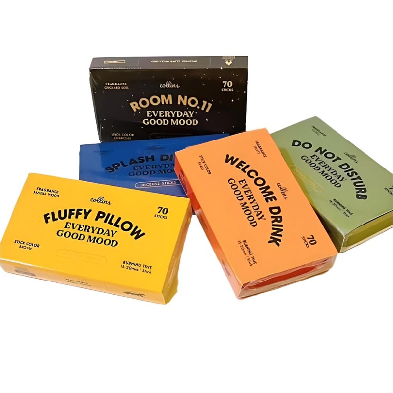collins Incense 70 sticks (5 options to choose) Room No. 11
