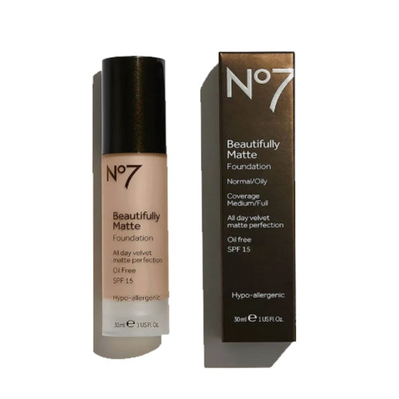 No7 Beautifully Matte Foundation Deeply Ivory