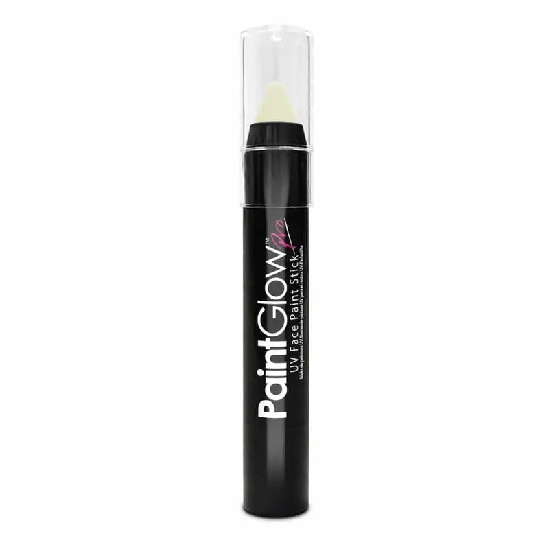 PaintGlow Pro UV Face & Body Paint Stick  – White