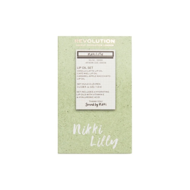 Revolution X Nikki Lilly Lip Oil Set