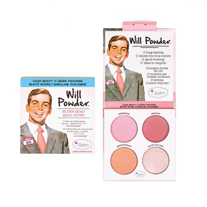 The Balm Cosmetics Will Powder Blush Quad