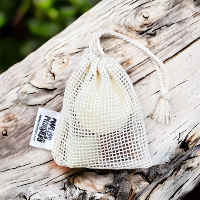 Soap Saver Bag – Organic Cotton by Marley’s Monsters