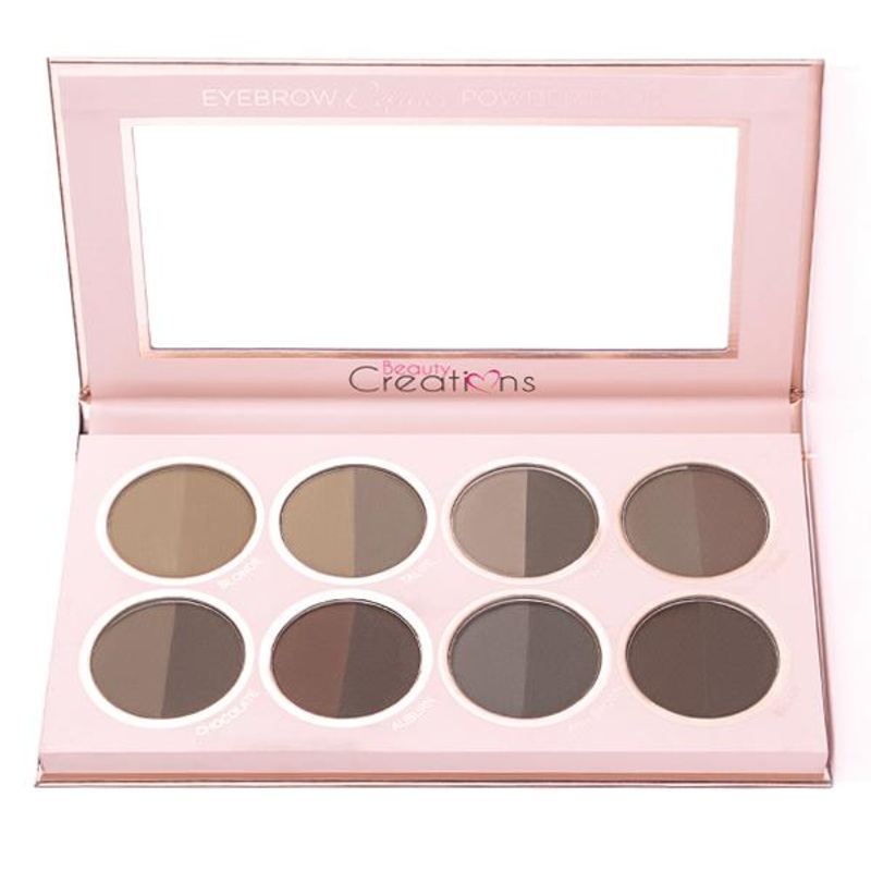 Beauty Creations Eyebrow Definer Powder Book – Wholesale Display 12 Units (BB01)