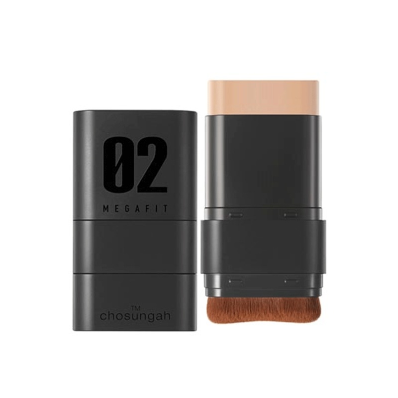 CHOSUNGAH BEAUTY Mega Fit Stick Foundation SPF50+ PA++++ 16g 00 Porcelain