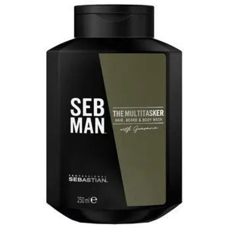 Sebastian Seb Man The Multitasker Hair, Beard, Body Wash 250ml