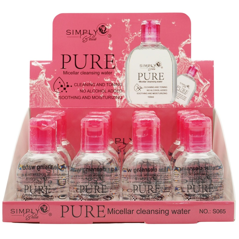 Simply Bella Pure Micellar Water – Wholesale Display 12 Units (S065)