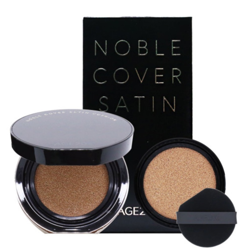 AGE20’s Noble Cover Satin Cushion Original 12g + Refill 12g #21 Neutral Ivory