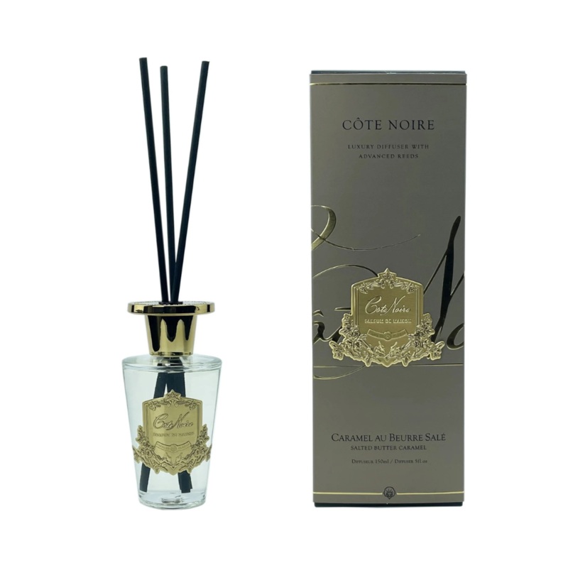 Cote Noire Diffuser Salted Butter Caramel 150ml Gold
