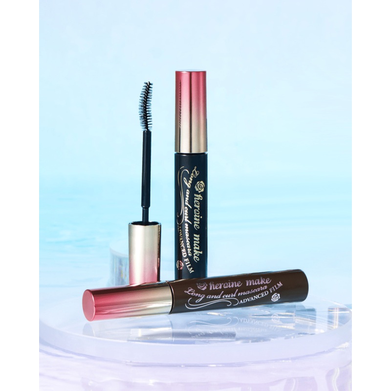 KISSME Heroine Make Long & Curl Mascara Advanced Film #01 Deep Black