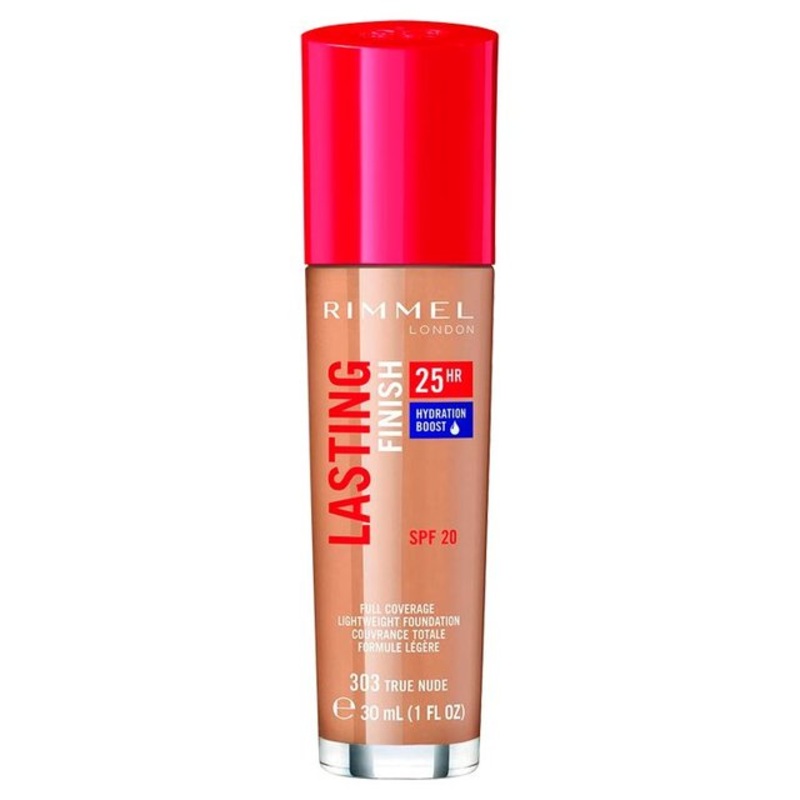 Rimmel London Lasting Finish 25HR Full Coverage Foundation 303 True Nude