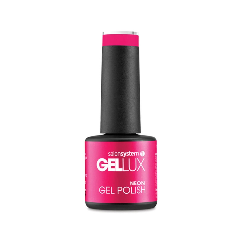 Salon System Gel Lux Gel Polish Electric Pink Neon
