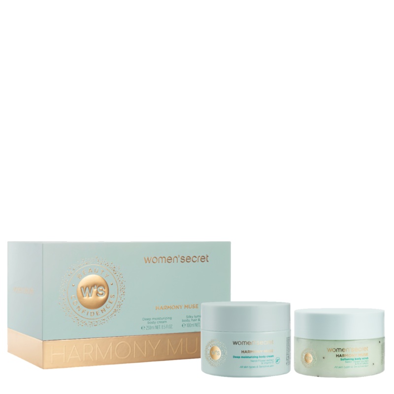 Women Secret Beauty Gift Set Harmony Muse – B.Cream & B.Scrub