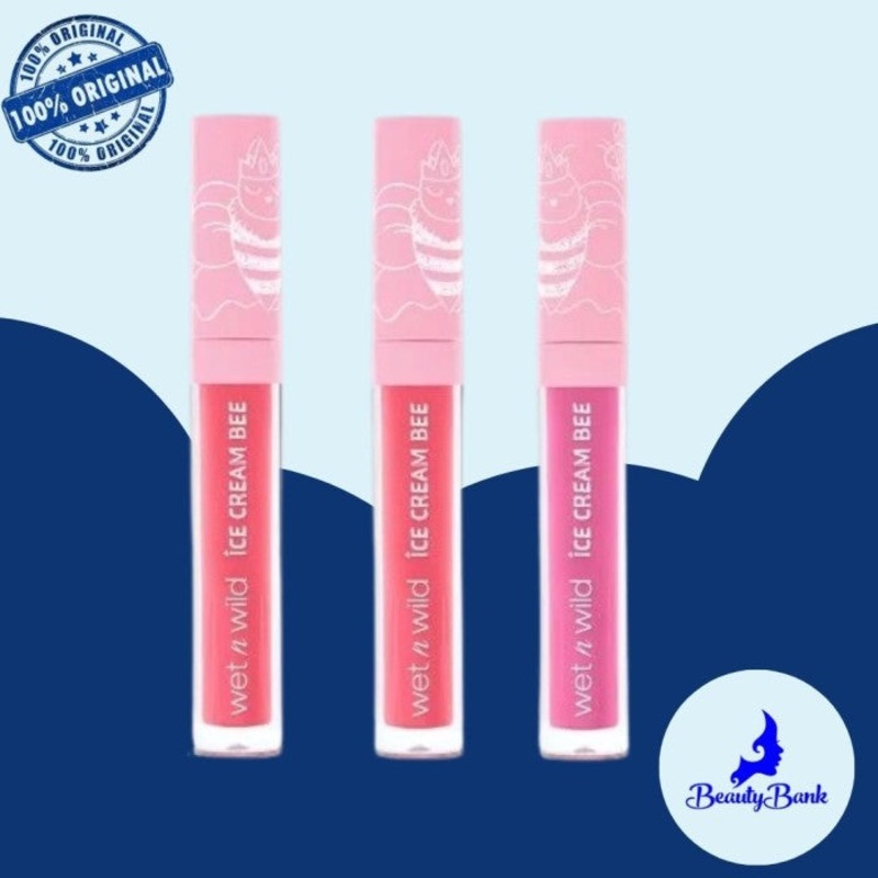 BEAUTY RESERVE – WET N WILD ICE CREAM BEE LIP GLOSS Sprinkled With Love