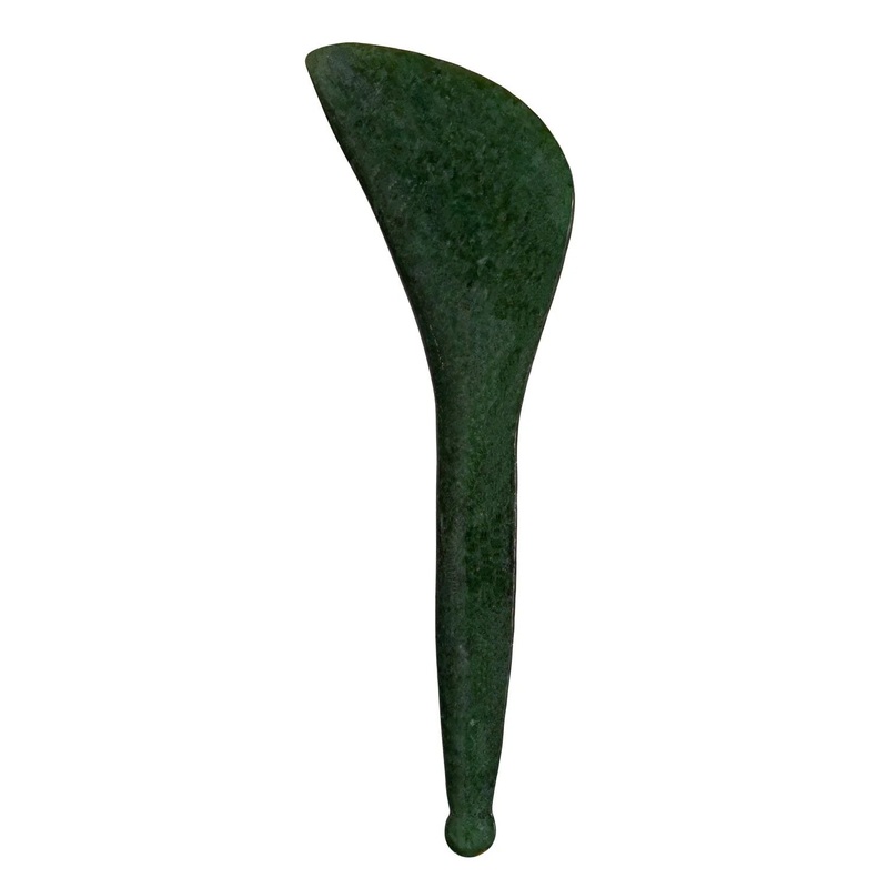 Gua Sha Stylus – Living Libations Nephrite Jade