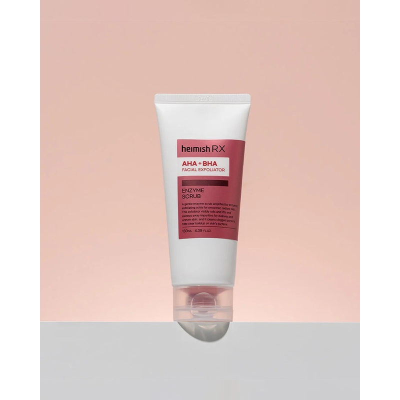 heimish RX AHA + BHA Facial Exfoliator Enzyme Scrub