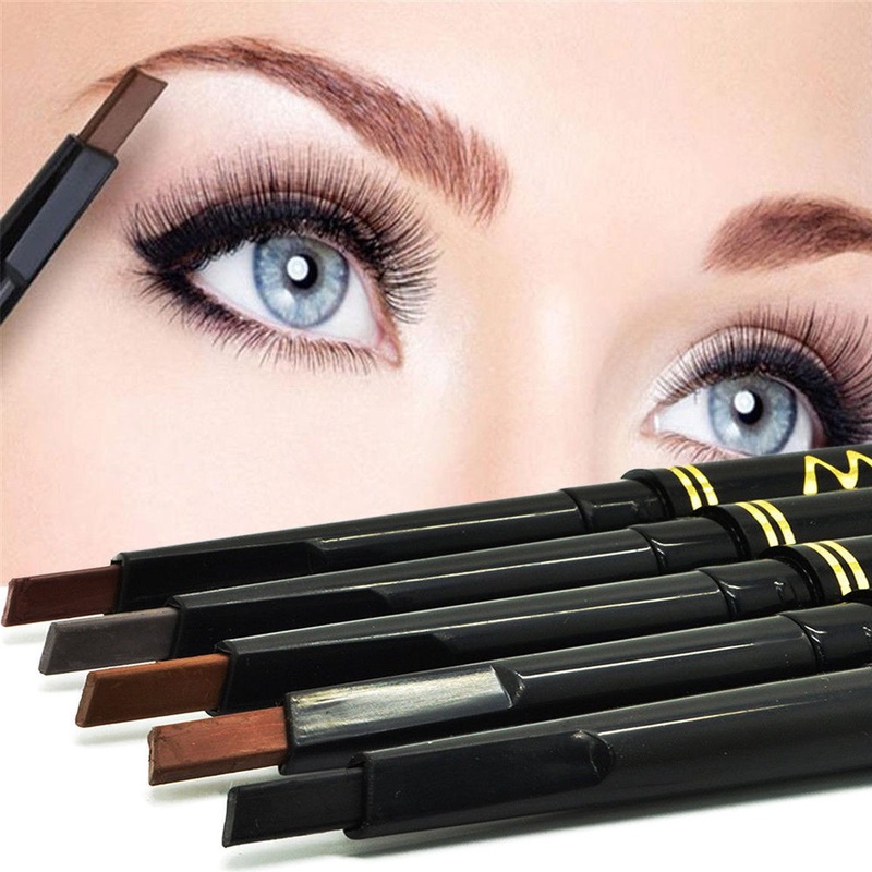 Maxdona Professional Retractable Eyebrow Pencil | Precision & Long-Lasting Eyebrow Definition | Free UK Postage 1 Black