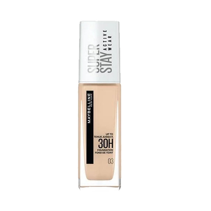 Maybelline Super Stay Active Wear 30H Foundation 03 True Ivory