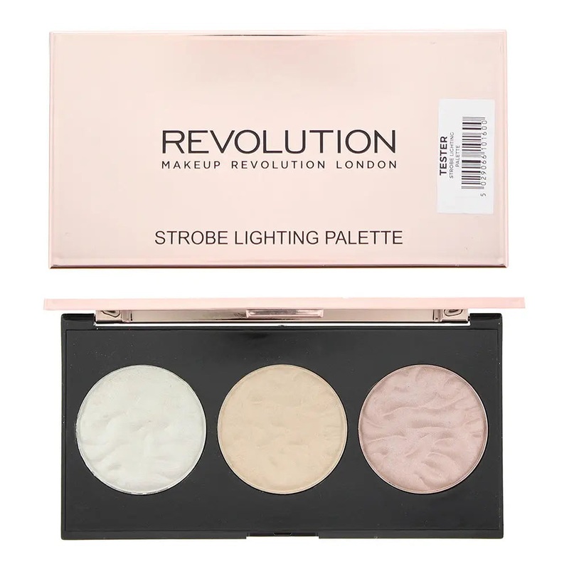 Revolution Strobe Lighting Tester Highlighting Palette 3 x 3.83g