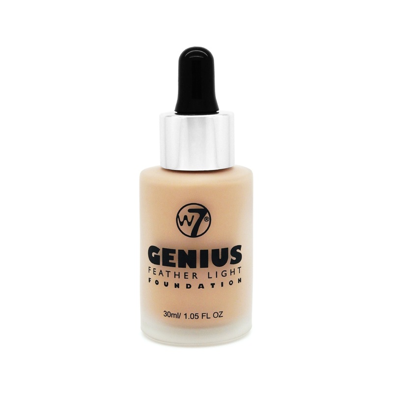 W7 Genius Feather Light Foundation Sand Beige