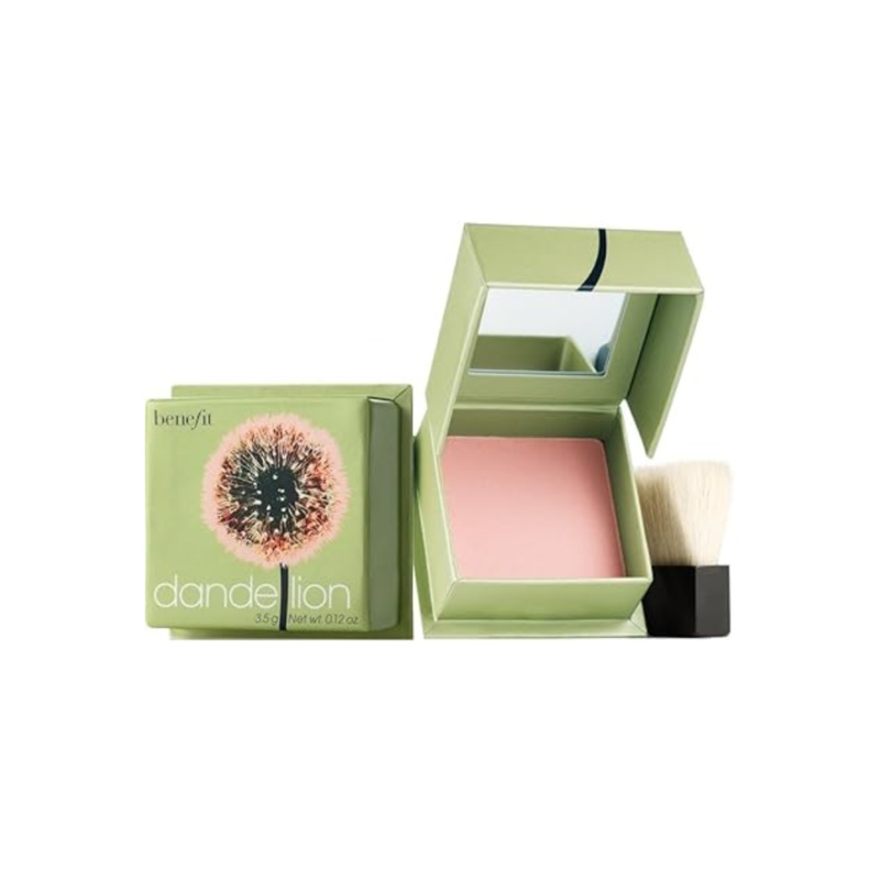 Dandelion Baby-Pink Brightening Blush Mini Size Dandelion With Brush
