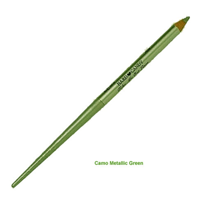 Hard Candy Take Me Out Glitter Liner Eyeliner Pencil – CAMO Metallic Green