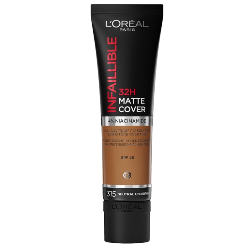 L’Oreal Paris Infallible 32HR Matte Cover Foundation 315 Neutral Undertone