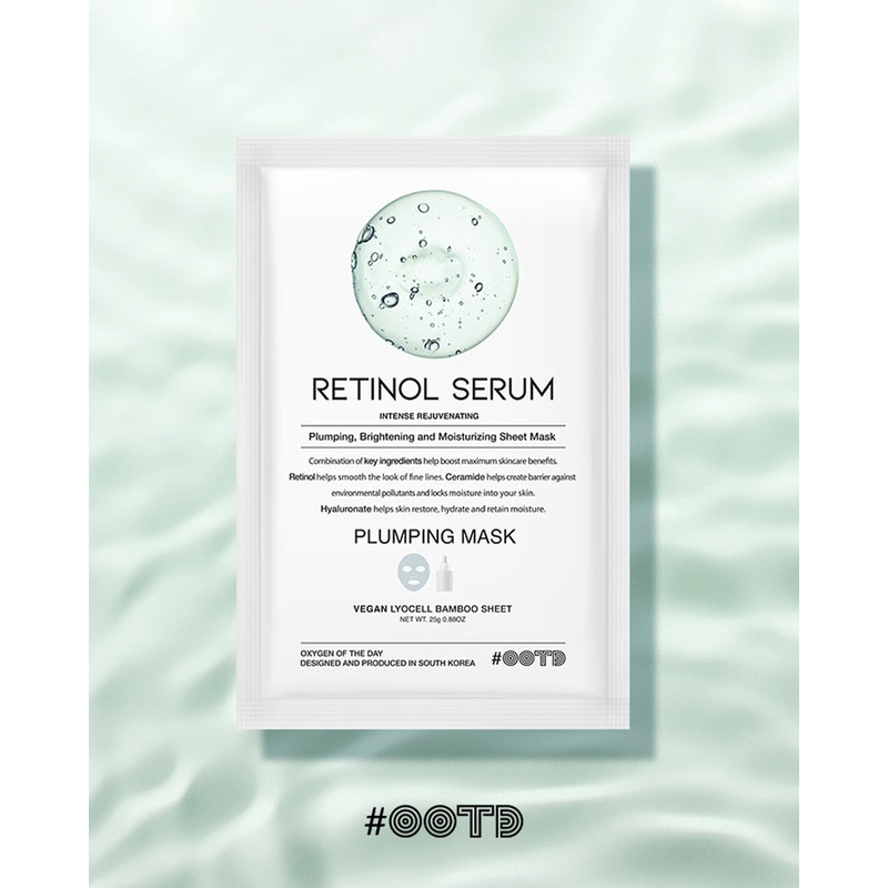 #OOTD Retinol Serum Plumping Mask