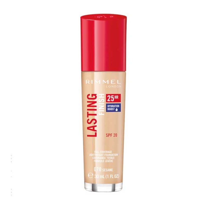 Rimmel Lasting Finish 25HR Skin Perfecting Foundation 070 Sesame