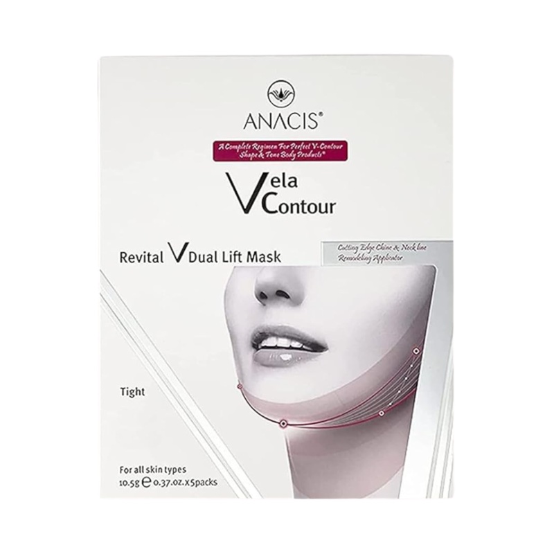 ANACIS Vela Contour Neck Wrinkle Patch Collagen Neck Mask 10ml