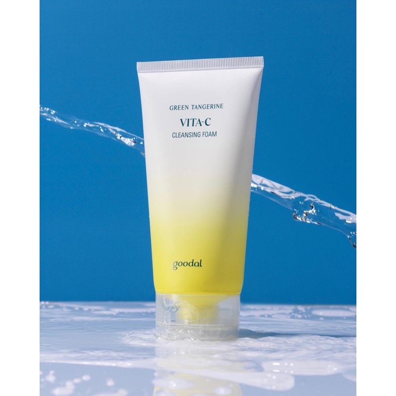 goodal Green Tangerine Vita C Cleansing Foam
