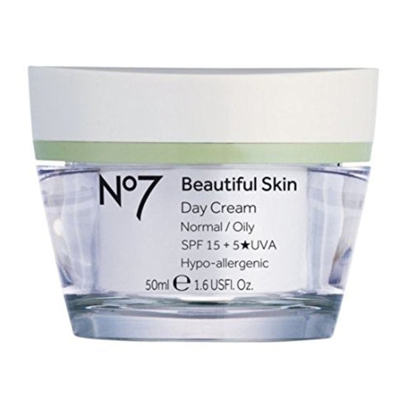 No7 Beautiful Skin Day Cream For NORMAL/OILY Skin SPF15 50ml