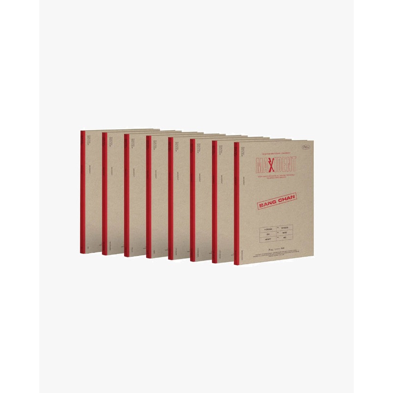 STRAY KIDS – MAXIDENT (CASE VER.) (8 Versions) BANG CHAN VER.