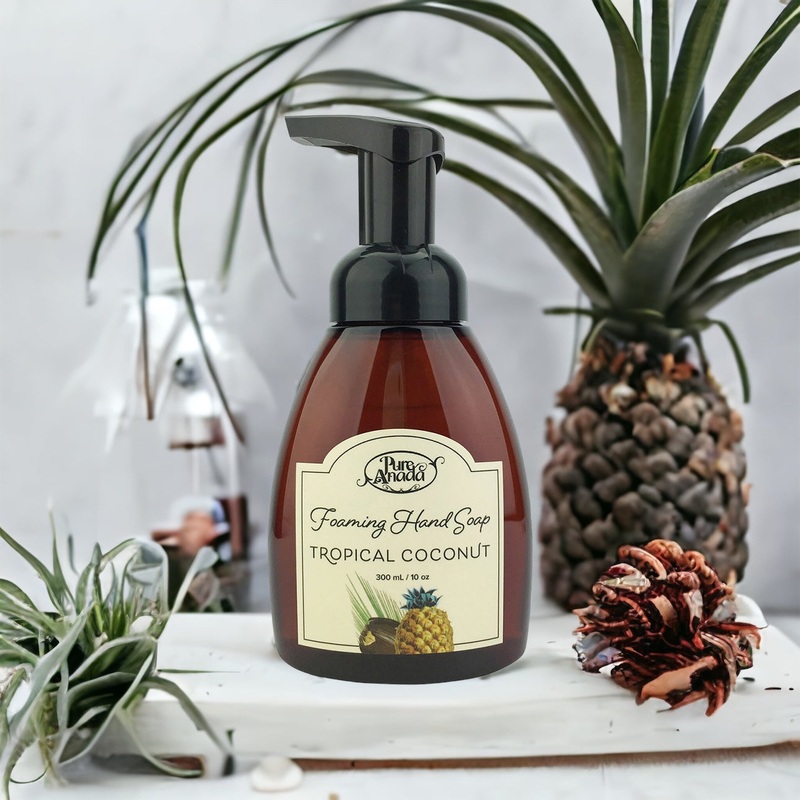 Tropical Paradise (was Coconut) Natural Foaming Hand Soap – Pure Anada 300ml