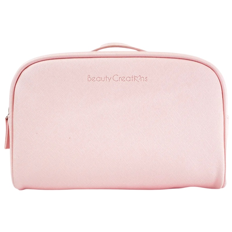 Beauty Creations Cosmetic Bag Double Zipper Pink – Wholesale  4 Units (CBDZ-PS)