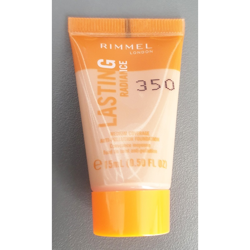 Rimmel London Lasting Radiance Medium Coverage Foundation 350 Tester